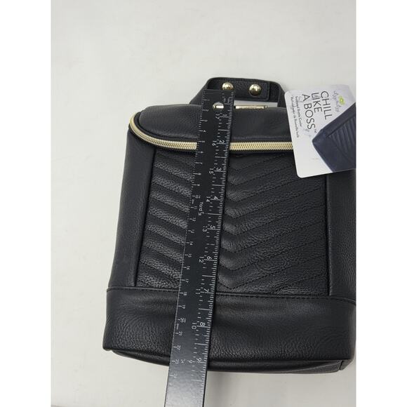 Itzy Ritzy Chill Like A Boss Bottle Bag Black Gold NEW Baby - Picture 8 of 9